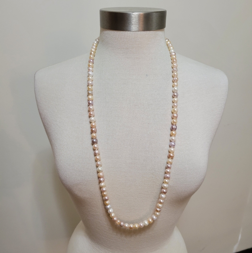 Belle De Mer Freshwater Pearl Necklace NWT - Picture 2 of 10